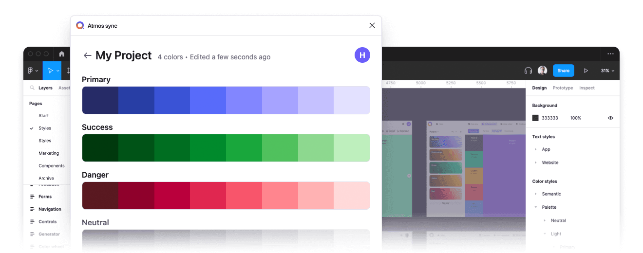 Atmos figma plugin preview