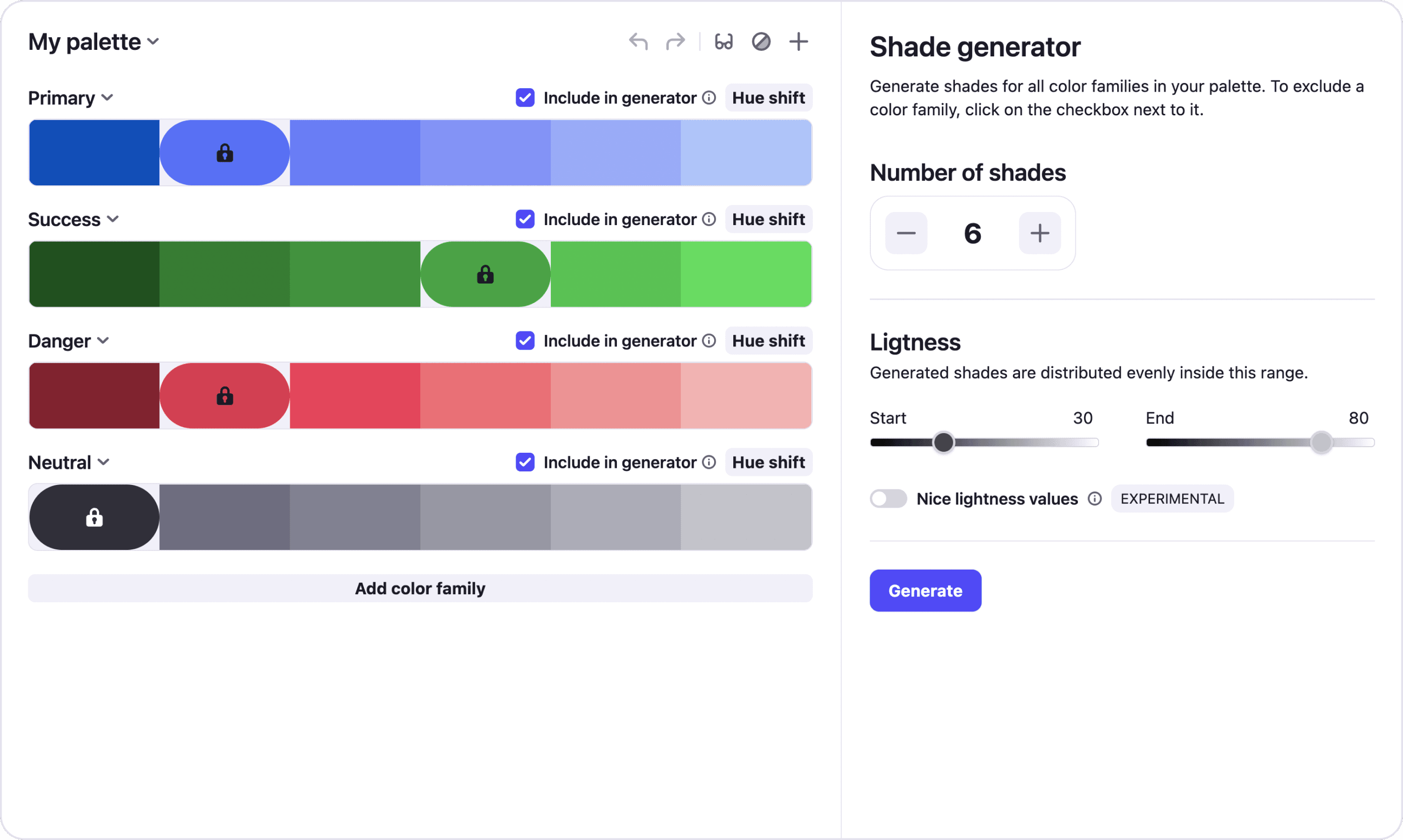 Atmos shade generator