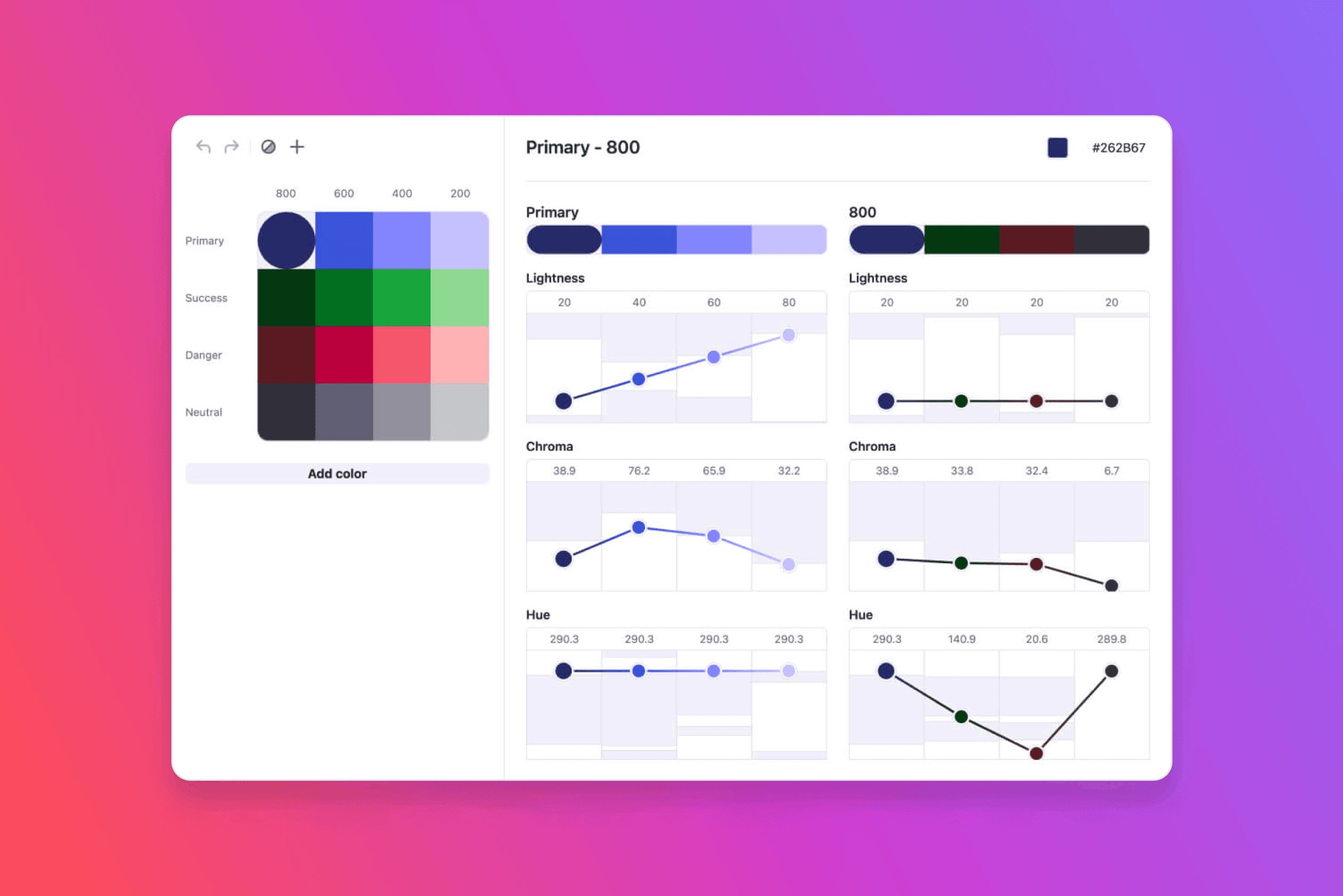 Atmos LCH color tool