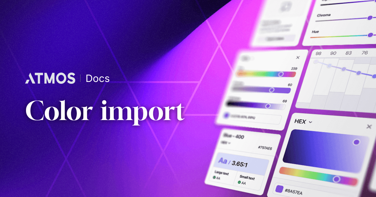 Color import – Atmos Docs