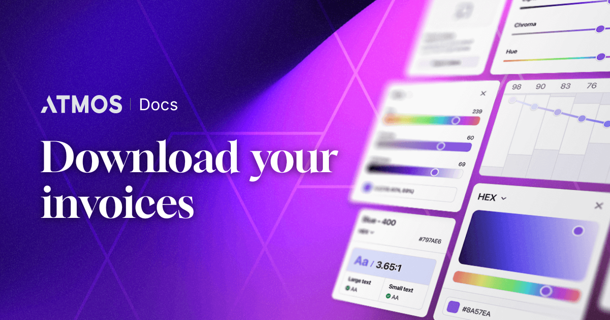 Download your invoices – Atmos Docs