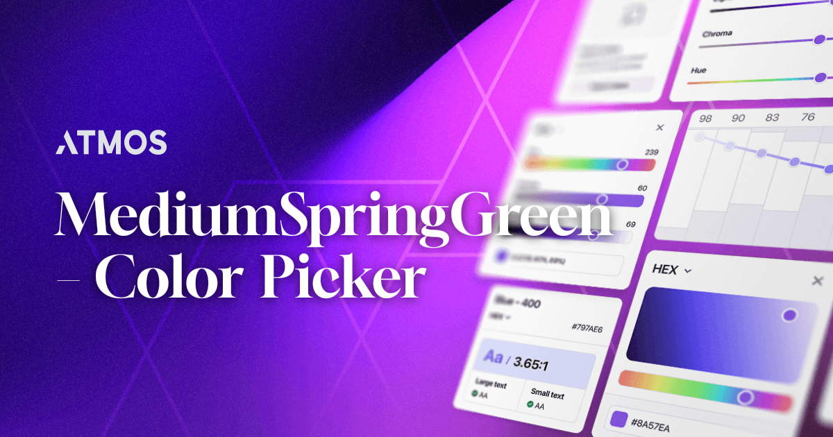 MediumSpringGreen – Color Picker – Atmos