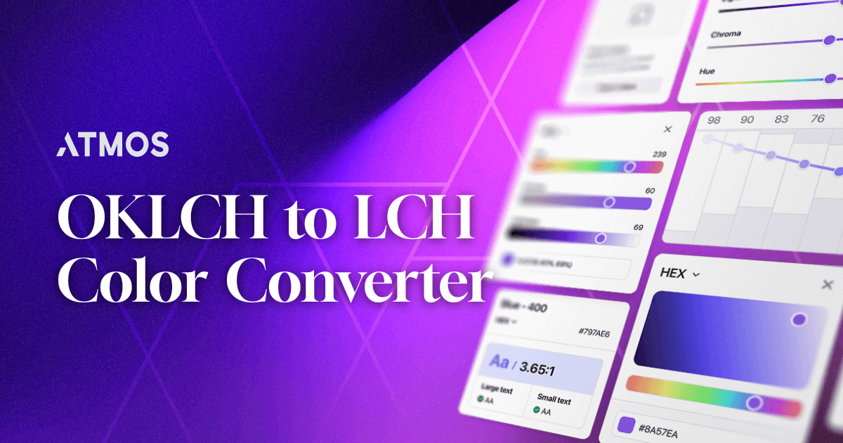 OKLCH to LCH Color Converter – Atmos